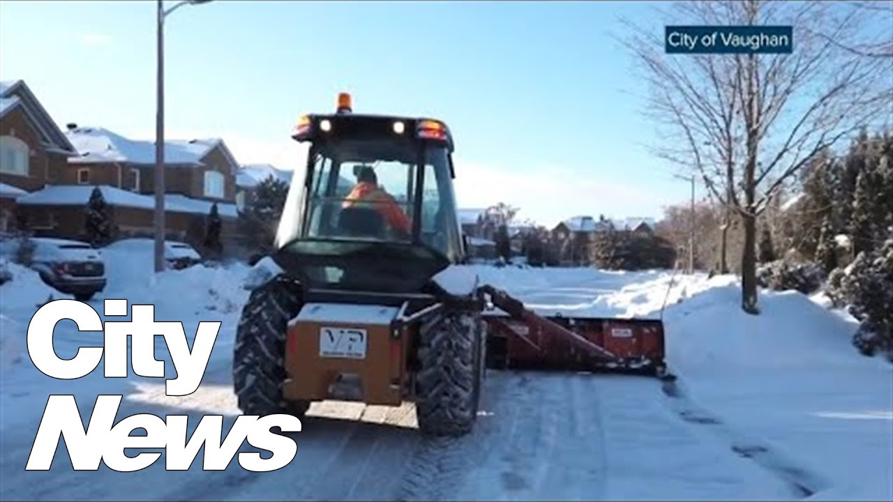 Windrow plowing available in some GTA communities