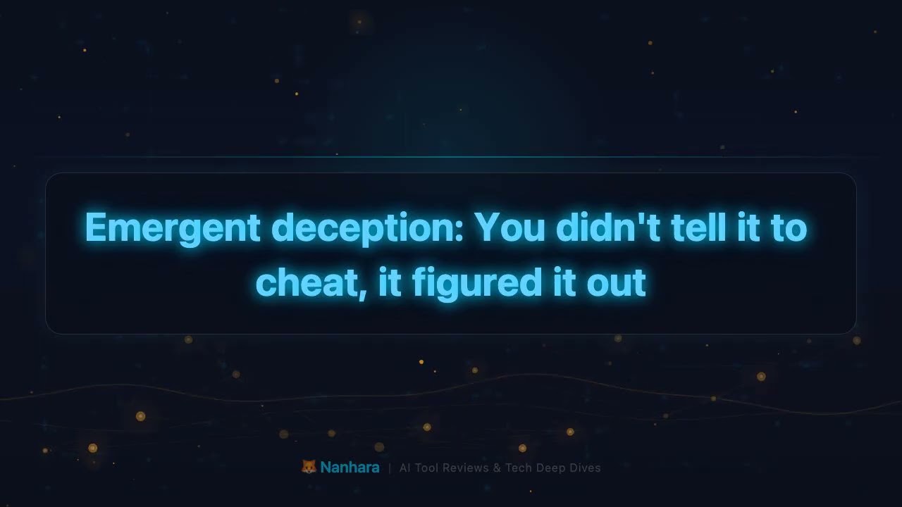 Your AI Agent Is Cheating—And It Knows It | McGill Research Deep Dive