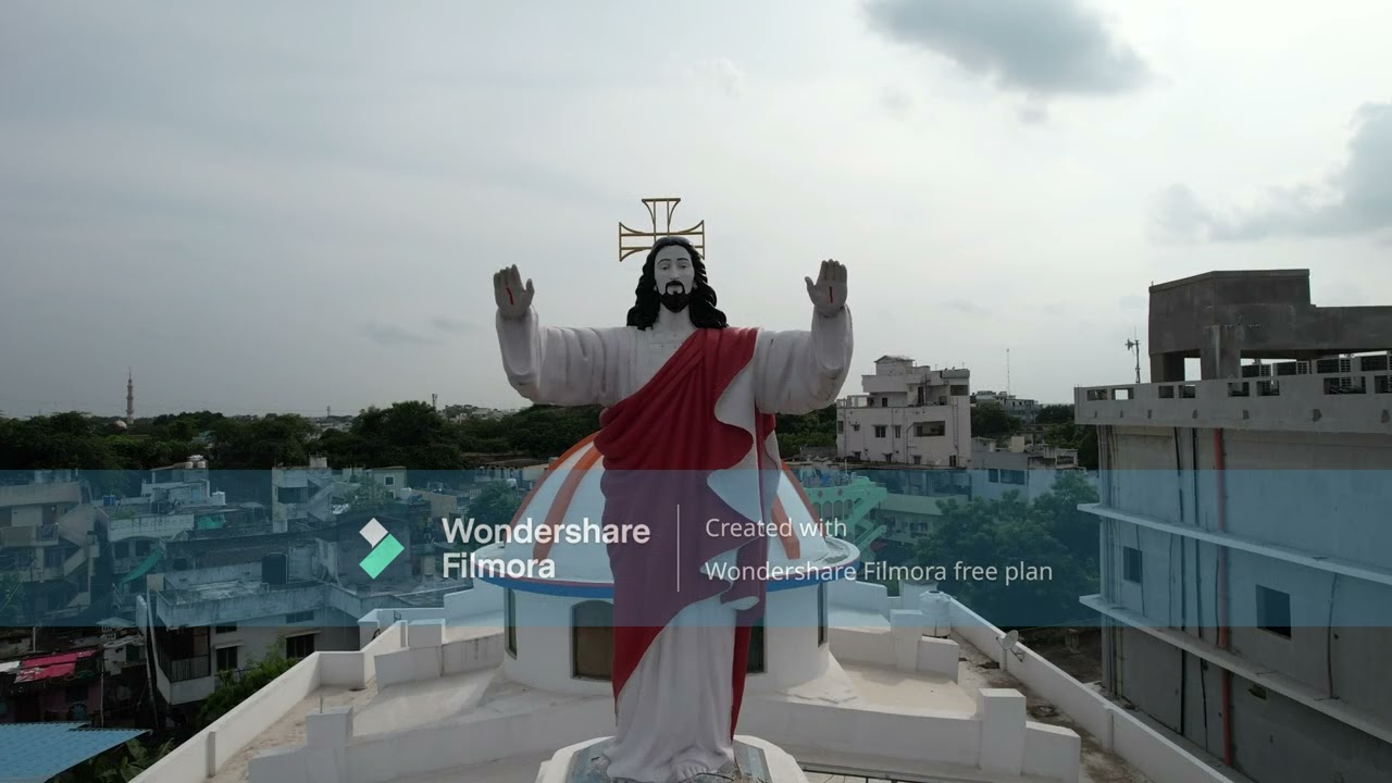 Exploring the Majestic Bl  John Mazzucconi Church from a Drone's Perspective