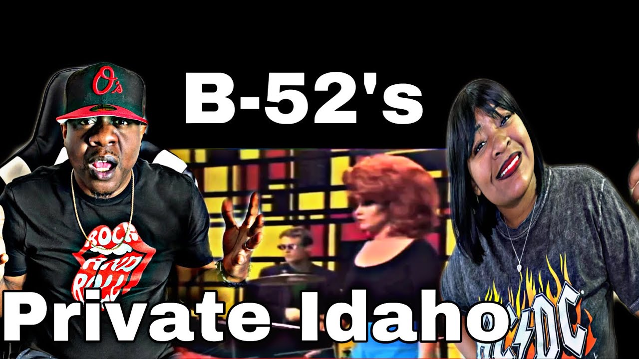THIS GROUP IS ONE OF A KIND!!!  B-52'S - PRIVATE IDAHO (REACTION)