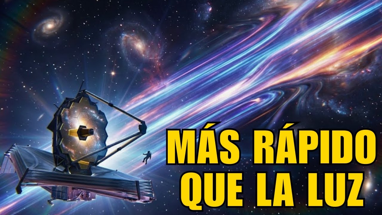 El James Webb Detectó Algo Moviéndose MÁS RÁPIDO Que La Luz