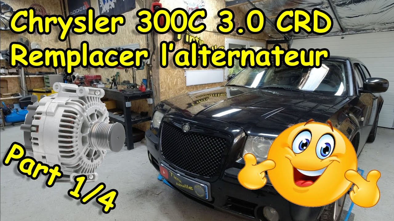 [COMMENT REMPLACER UN ALTERNATEUR SUR UNE CHRYSLER 300C 3.0 CRD Part 1/4]