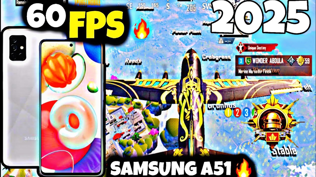 Pubg test samsung a51 🔥2025 under 20k