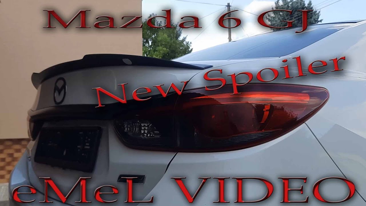 Mazda 6 GJ / GL -  New Spoiler from MAXTON DESIGN