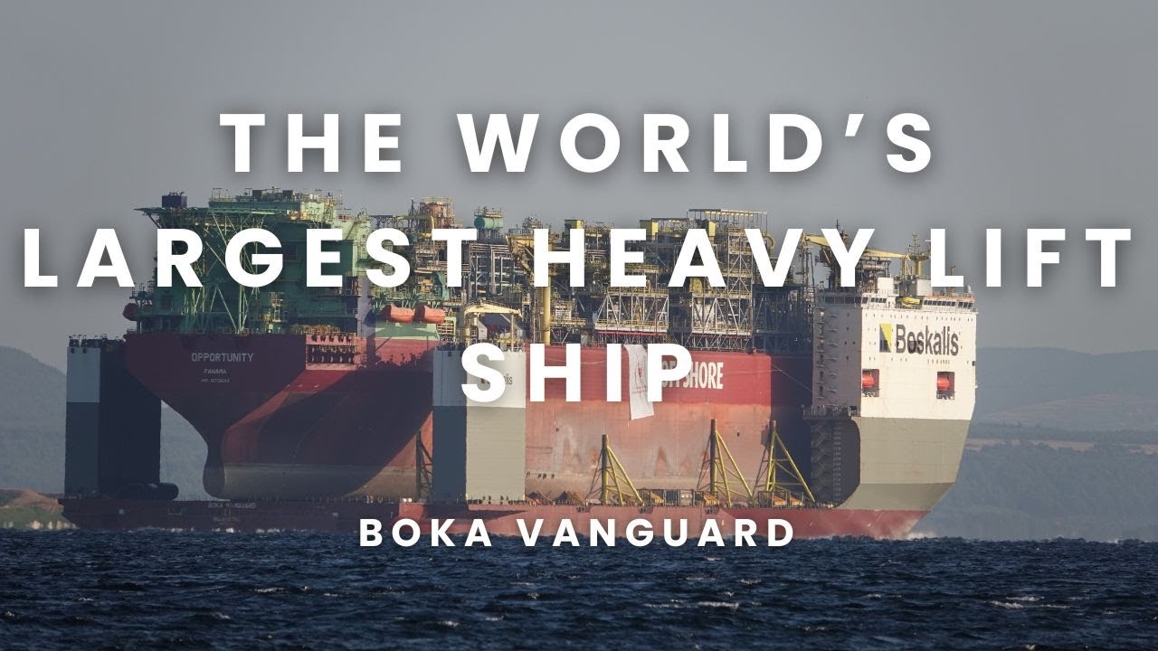 WARNING: You Need to See This Heavy Lift Ship in Action