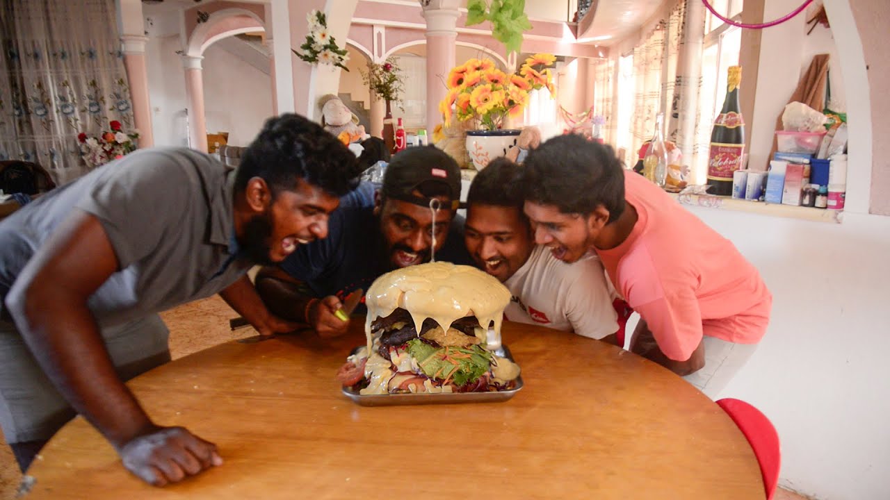 BIGGEST BURGER IN MAURITIUS