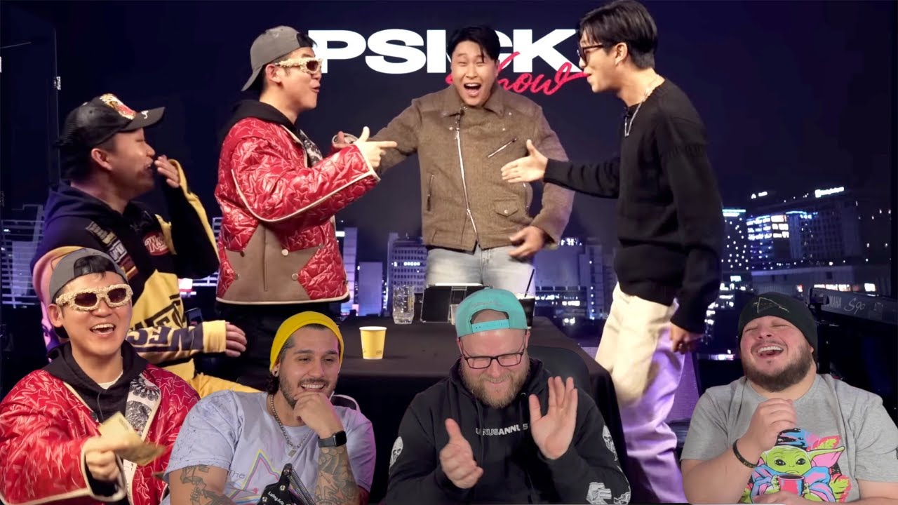 BTS RM on PSICK SHOW REACTION