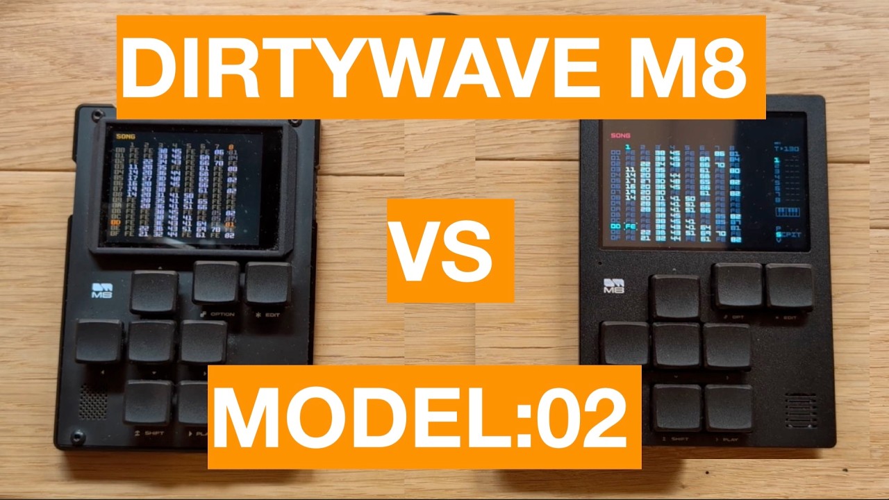Which one should you get? // Dirtywave M8 VS. M8 Model:02