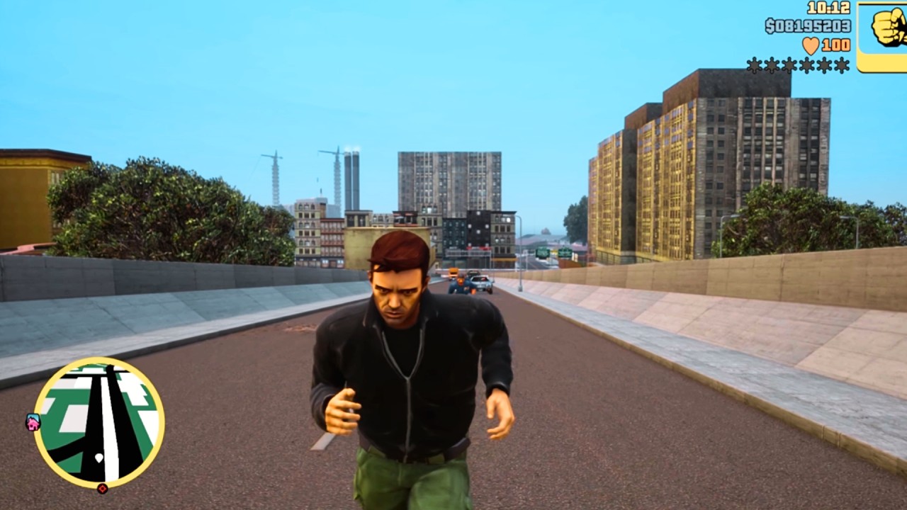 HOW BIG IS THE MAP in GTA 3: Definitive Edition? Run Across the Map