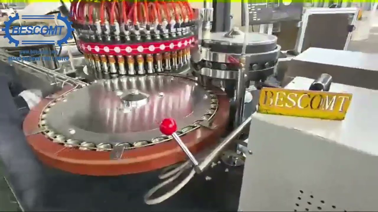 Bescomt crown cap automatical power press stamping production line