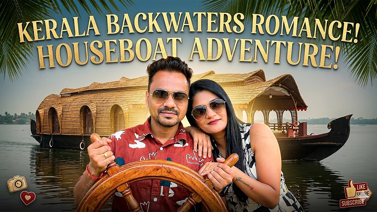 EP03 Kerala Backwaters in Alleppey Complete Travel Experience