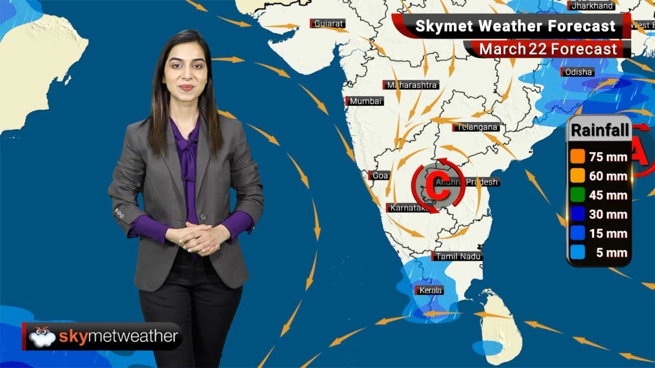 Weather Forecast for Mar 22: Rains ahead for Kerala, Karnataka, West Bengal