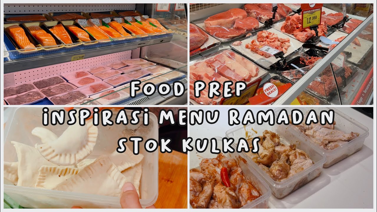 FOOD PREPARATION,NYICIL STOK RAMADHAN,STOK KULKAS,STOK FROZEN,  BELANJA MINGGUAN,OLAHAN BUMBU SISA