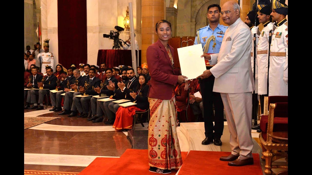 President Kovind presents National Sports & Adventure Awards at Rashtrapati Bhavan