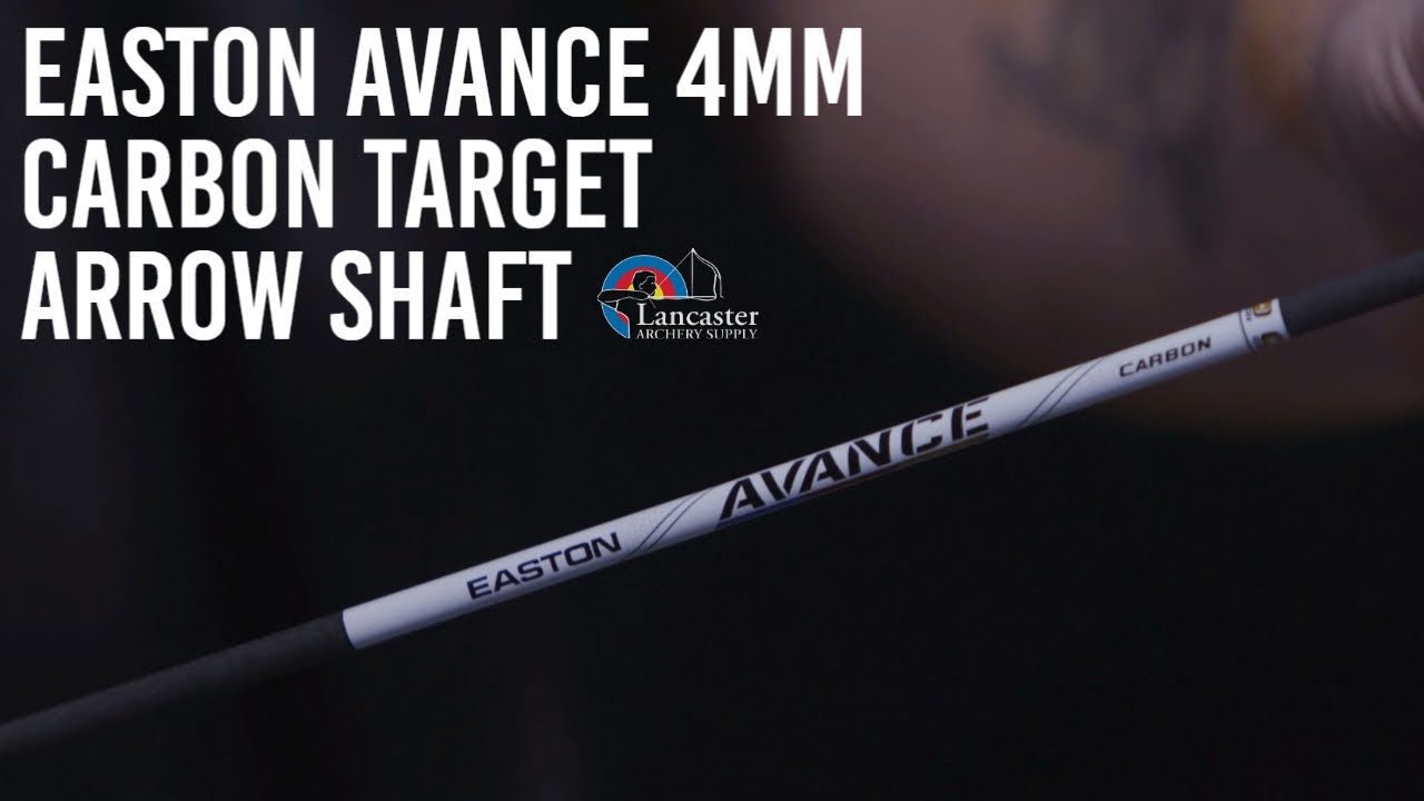 Easton Avance 4mm Carbon Target Arrow Shafts