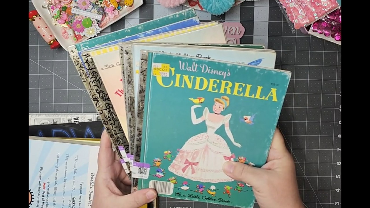 Goodwill Crafty/Junk Journal Haul