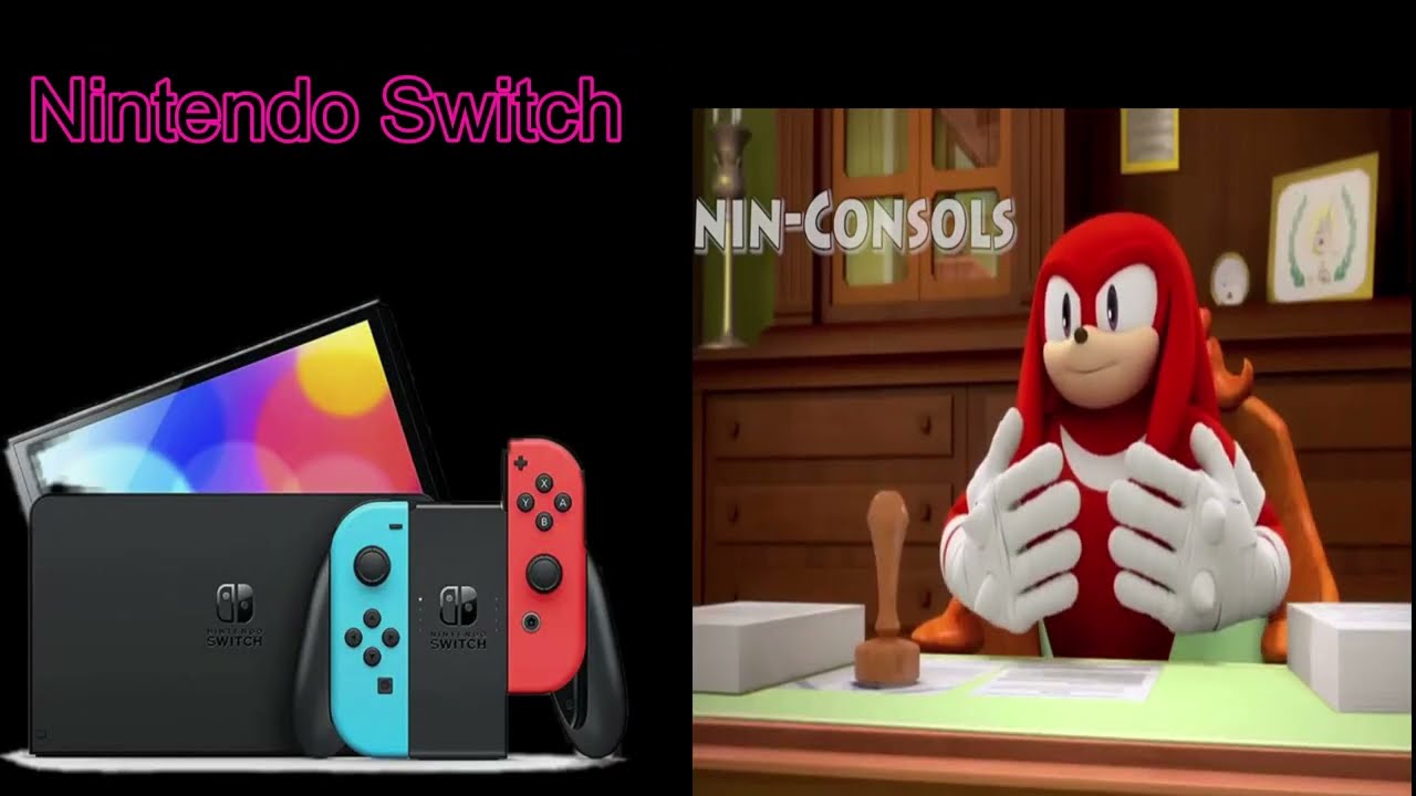 Knuckles Aprobando CONSOLAS!