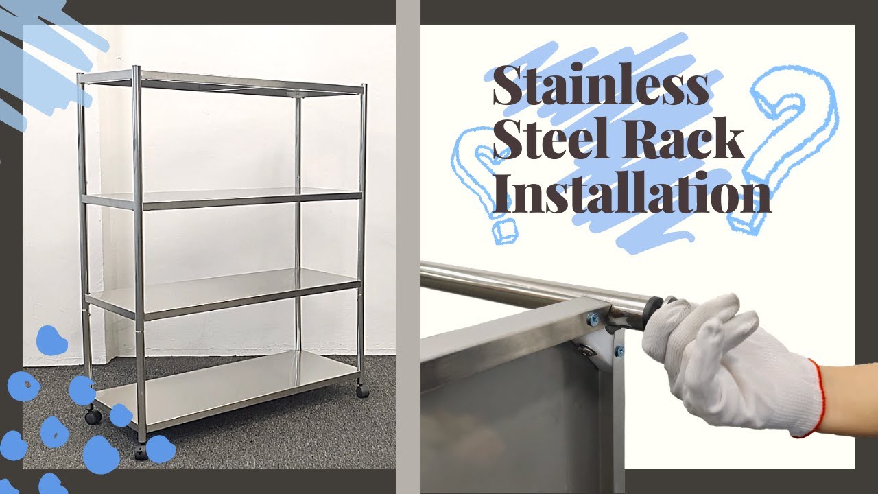 HYPERACK&trade; Stainless Steel Rack Installation Tutorial