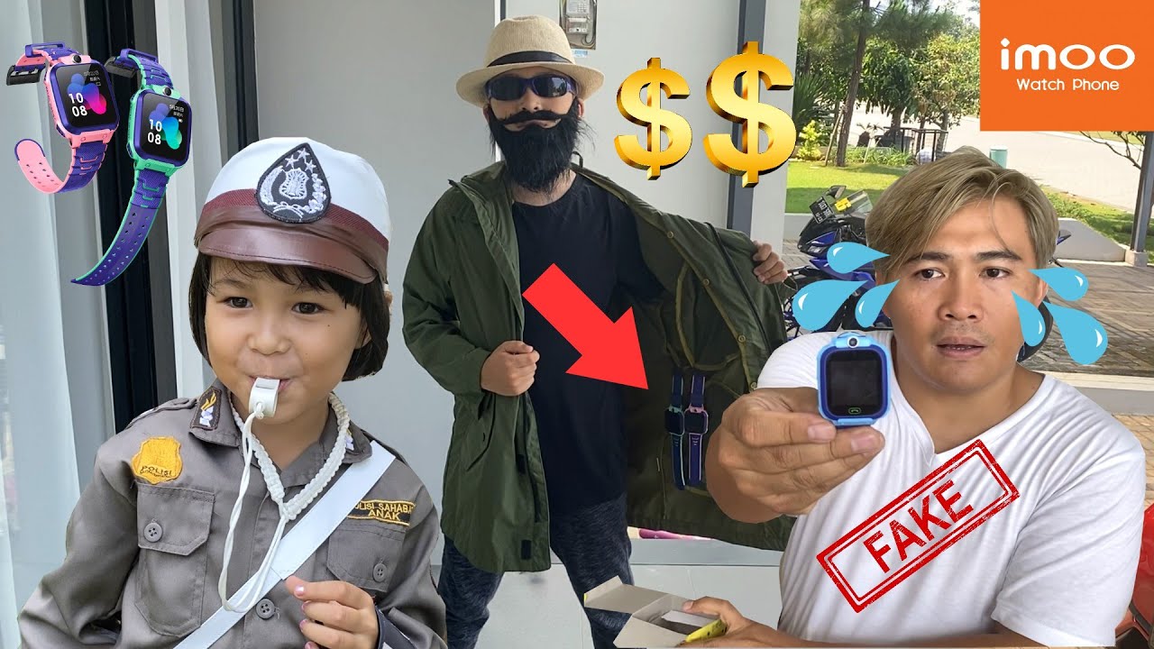 Drama Papa Beli imoo Watch Phone dari Penjual Keliling - Dapat yang Palsu