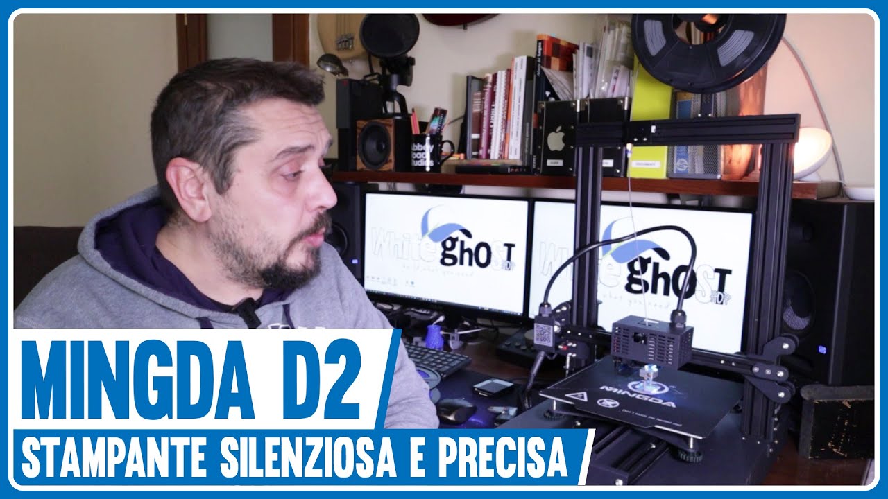 Mingda D2, una stampante silenziosa e precisa