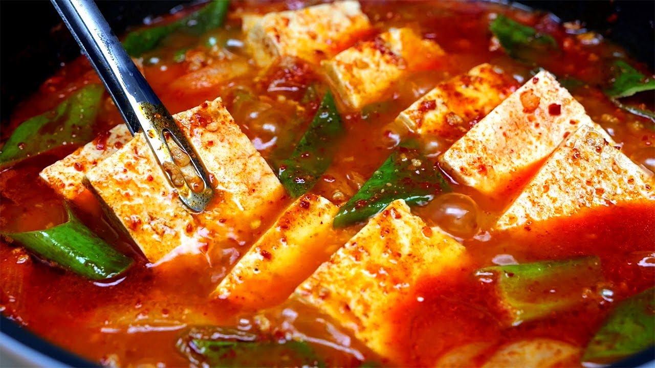 평생 써먹는 진짜 두부찌개 레시피