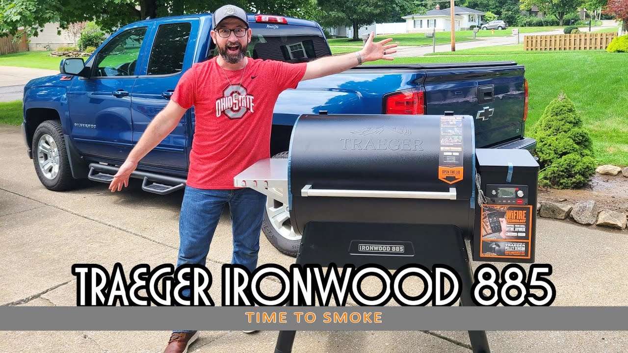 Traeger IRONWOOD 885 | РАСПАКОВКА И СБОРКА