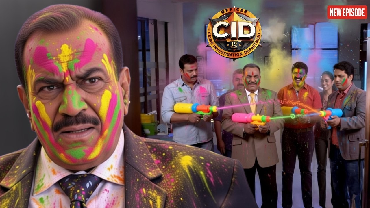 CID Team ने ऑफिस में खेली होली, ACP को लगाया गुलाल! CID || Latest Episode 2026||