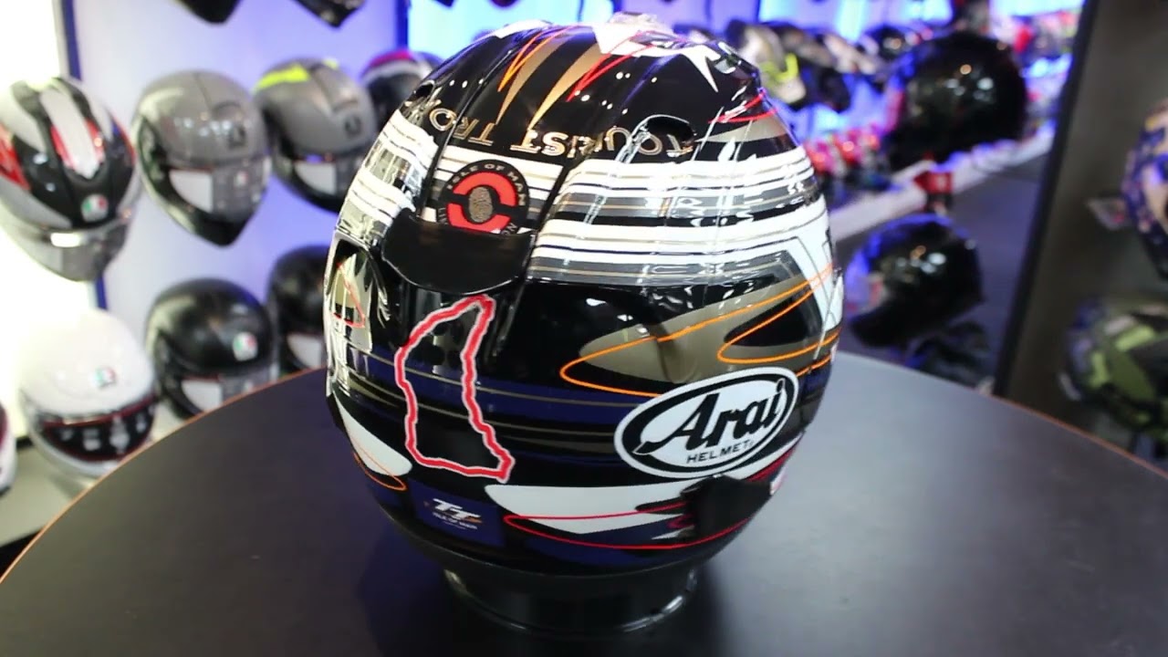 Arai RX-7V EVO IOM TT 2026 Helmet