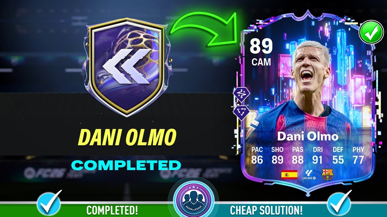 89 Flashback Dani Olmo SBC Solution - Cheap Solution & Tips - FC 26