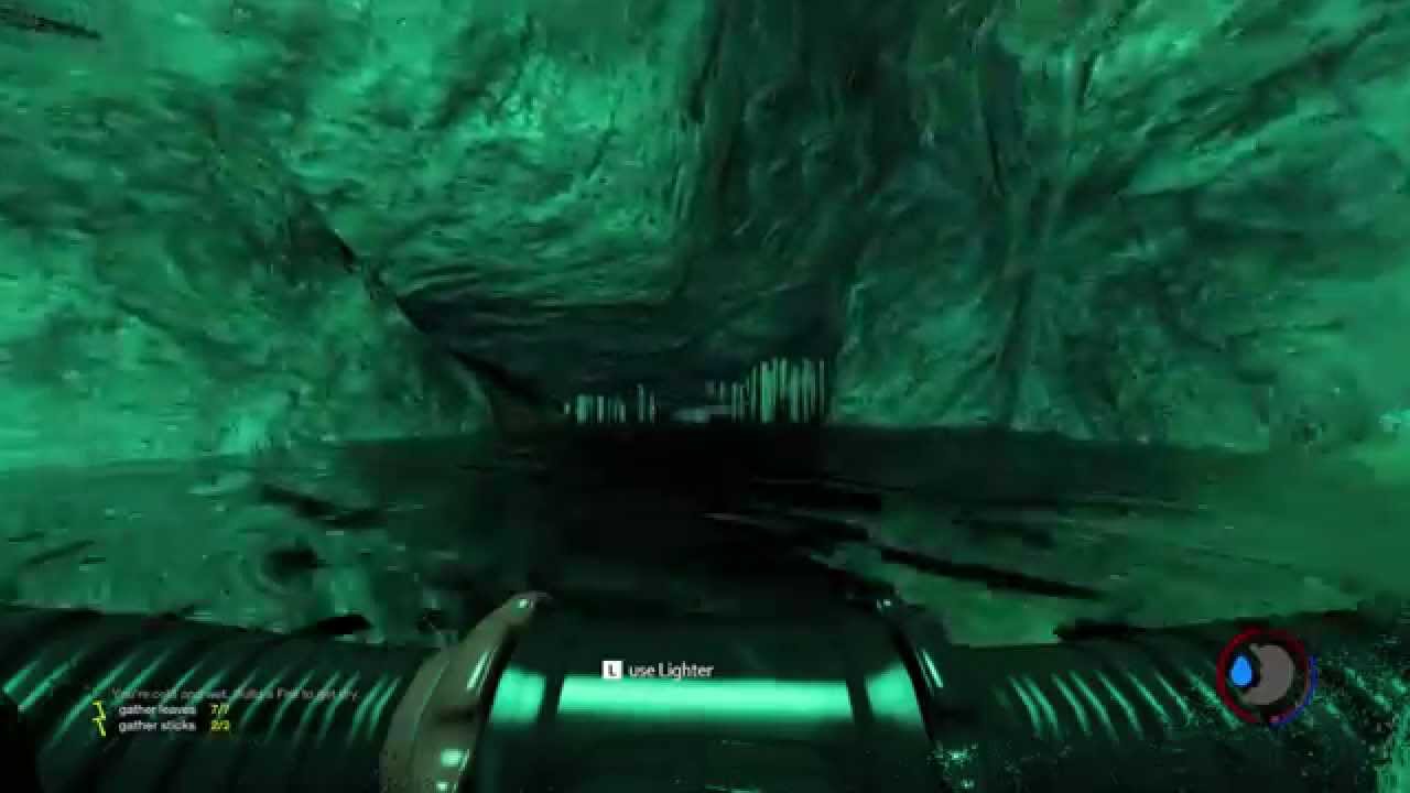 The Forest - Way to the secret door inside cave