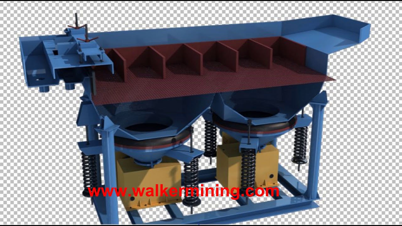 Jig separator used in gold,tin,coltan separating plant