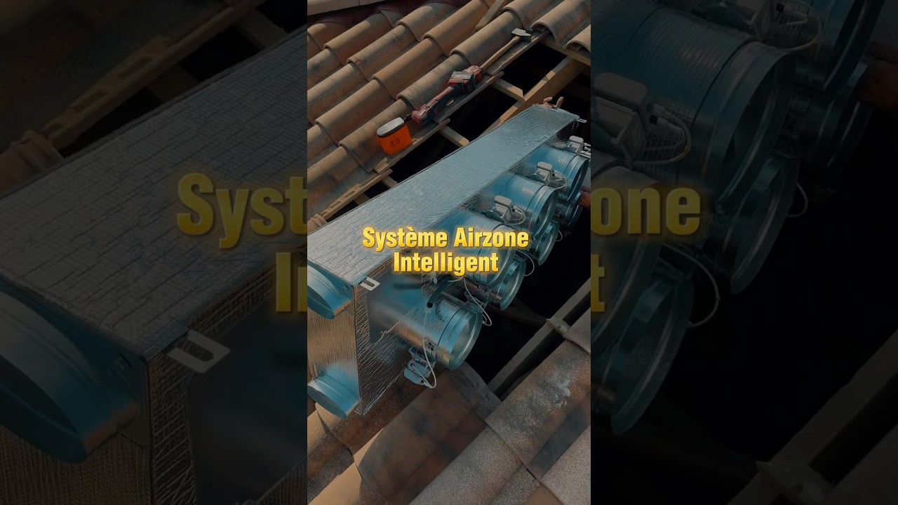 Gainable Daikin avec syst&egrave;me Airzone&hellip; What else ? #gainable #daikin #airzone #climatisation