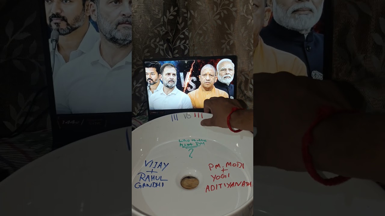 who is next pm Vijay and Rahul Gandhi vs Yogi Adityanath and Narender Modi #rahulgandhi#vijay#modi