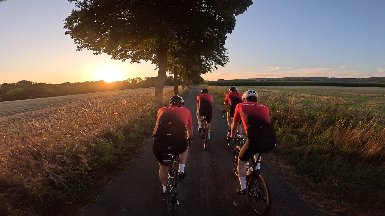 Montagsrunde mit den Rennradfreunden Darup