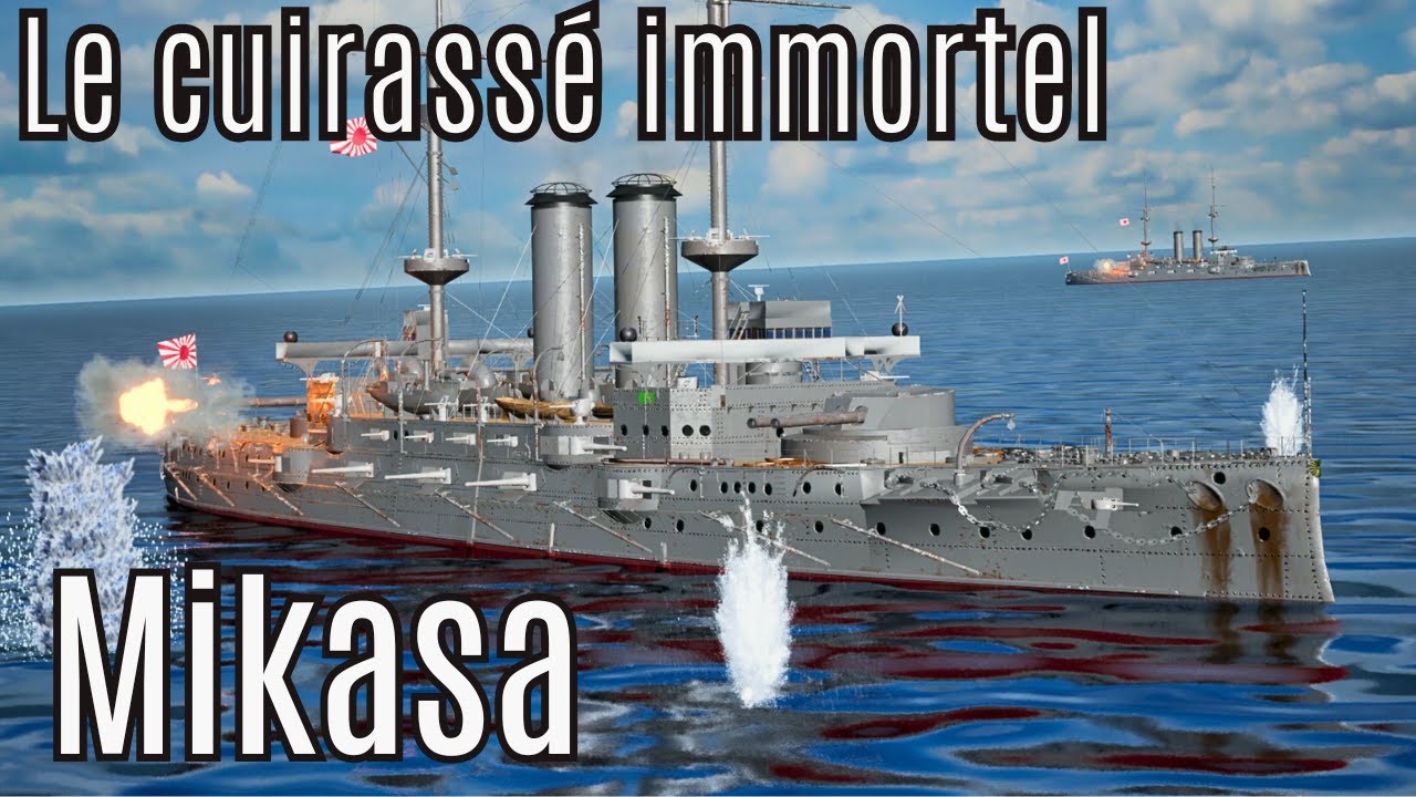 Le Mikasa : L'immortel cuirassé japonais