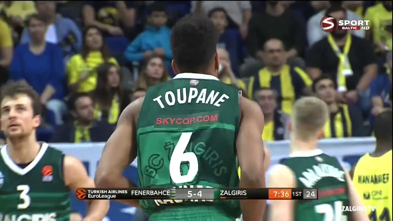 Axel Toupane vs Fenerbahce (2017.12.14) 16 points and 7 rebounds