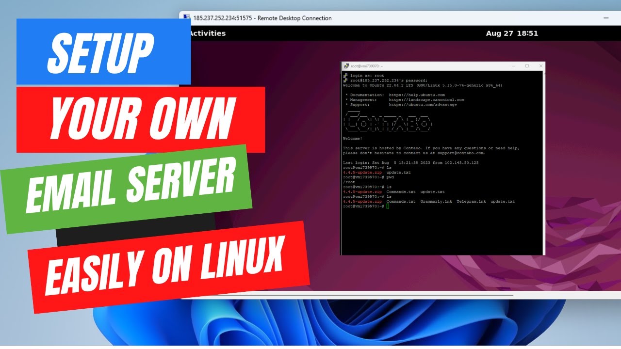 Как установить и настроить почтовый сервер в Ubuntu 22.04 (ЛЕГКО)