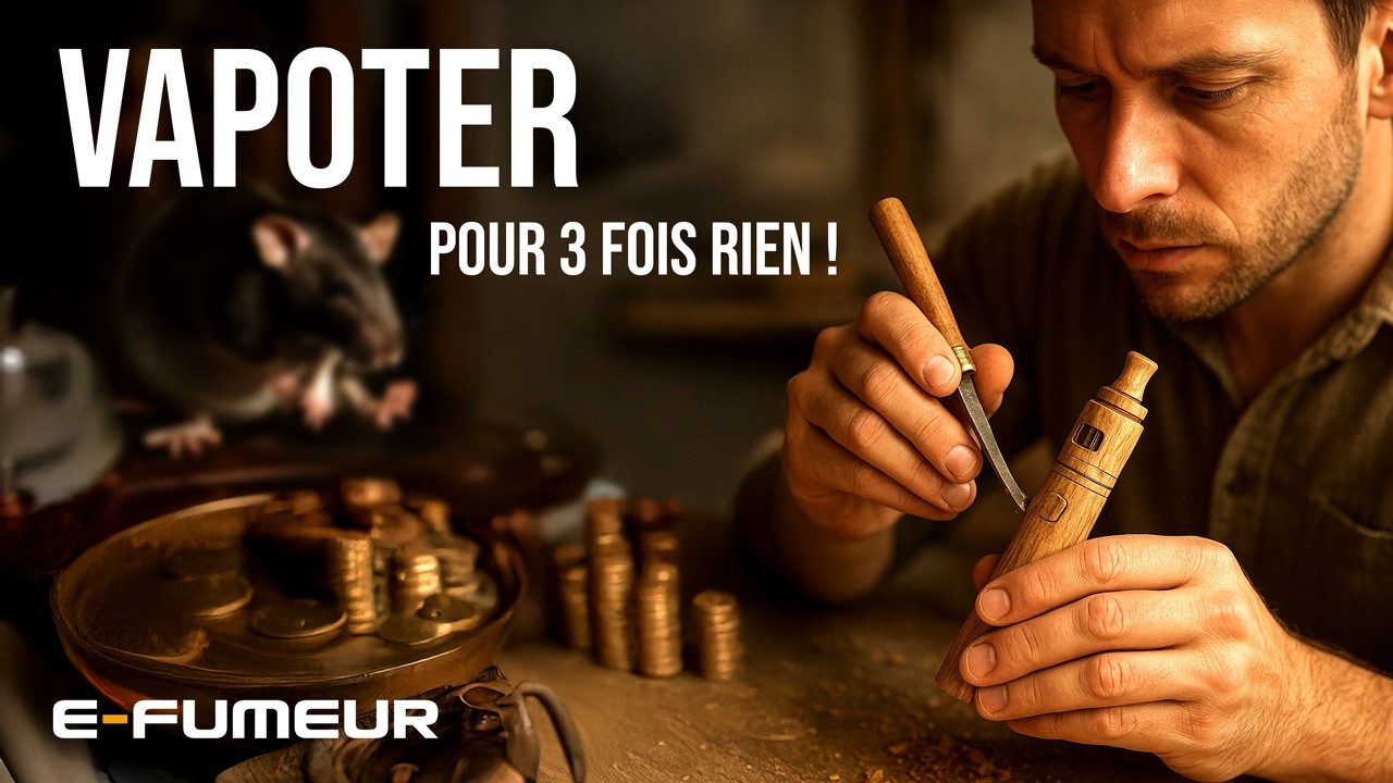 Vaper pour 3 fois RIEN ! - Tuto cigarette electronique - E-Fumeur