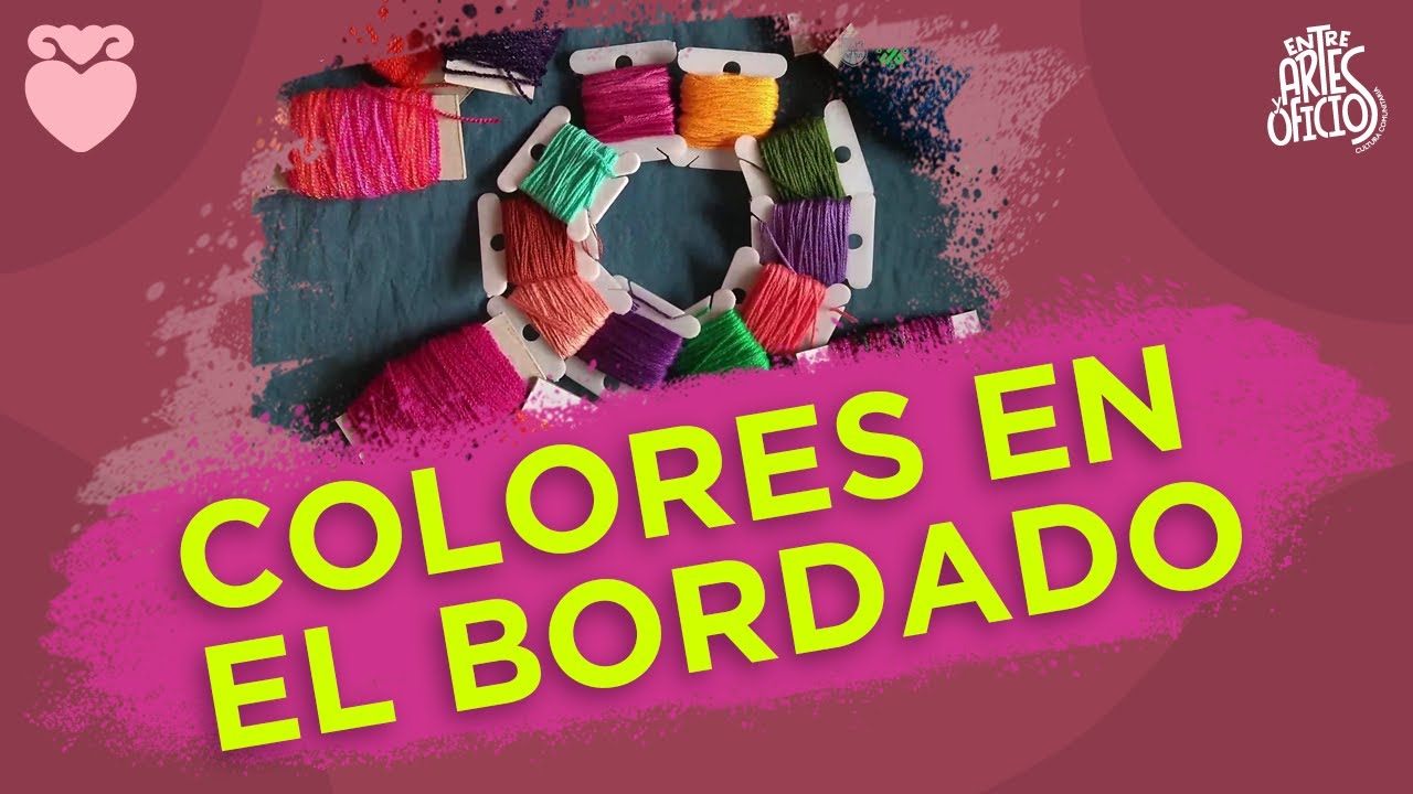 Colores en el bordado