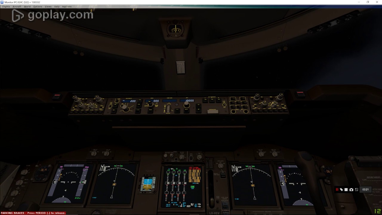 PMDG 747 Cold and Dark tutorial part 1