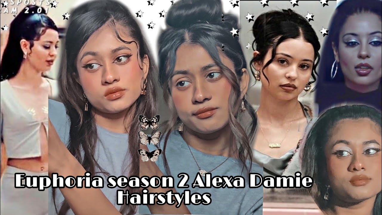 Euphoria season 2 Alexa Damie Hairstyles