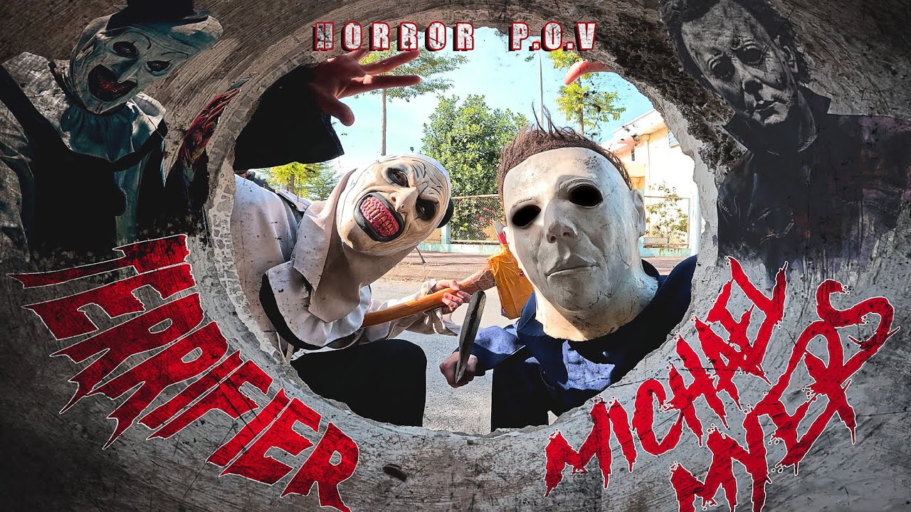 ESCAPE From Michael Myers and Terrifier Before They Catch Me 🌙💨