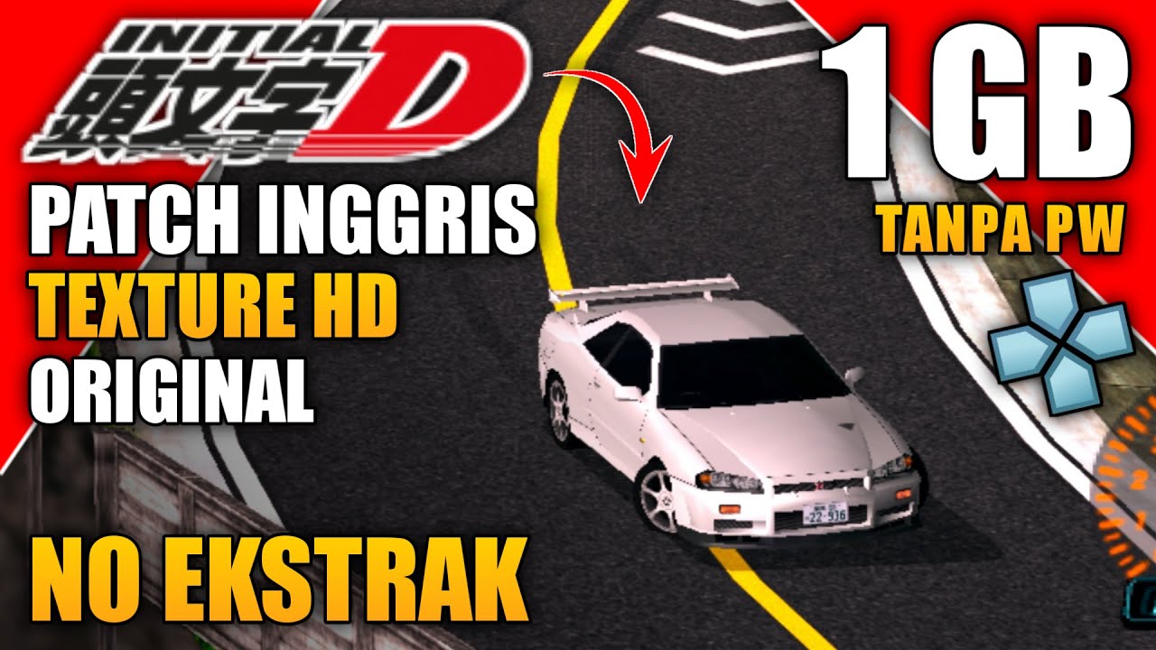 ORIGINAL & HD !! - INITIAL D STREET STAGE PPSSPP DOWNLOAD