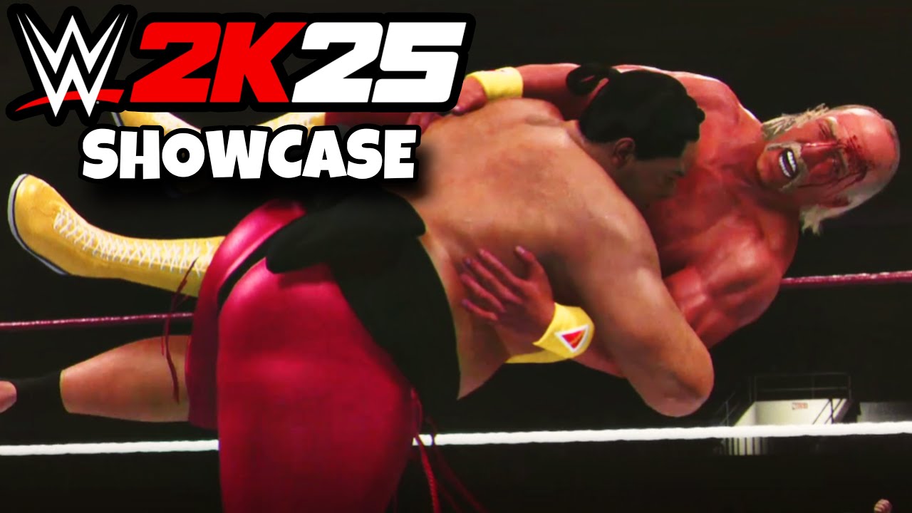 WWE 2K25 - YOKOZUNA vs HULK HOGAN | en ESPAÑOL