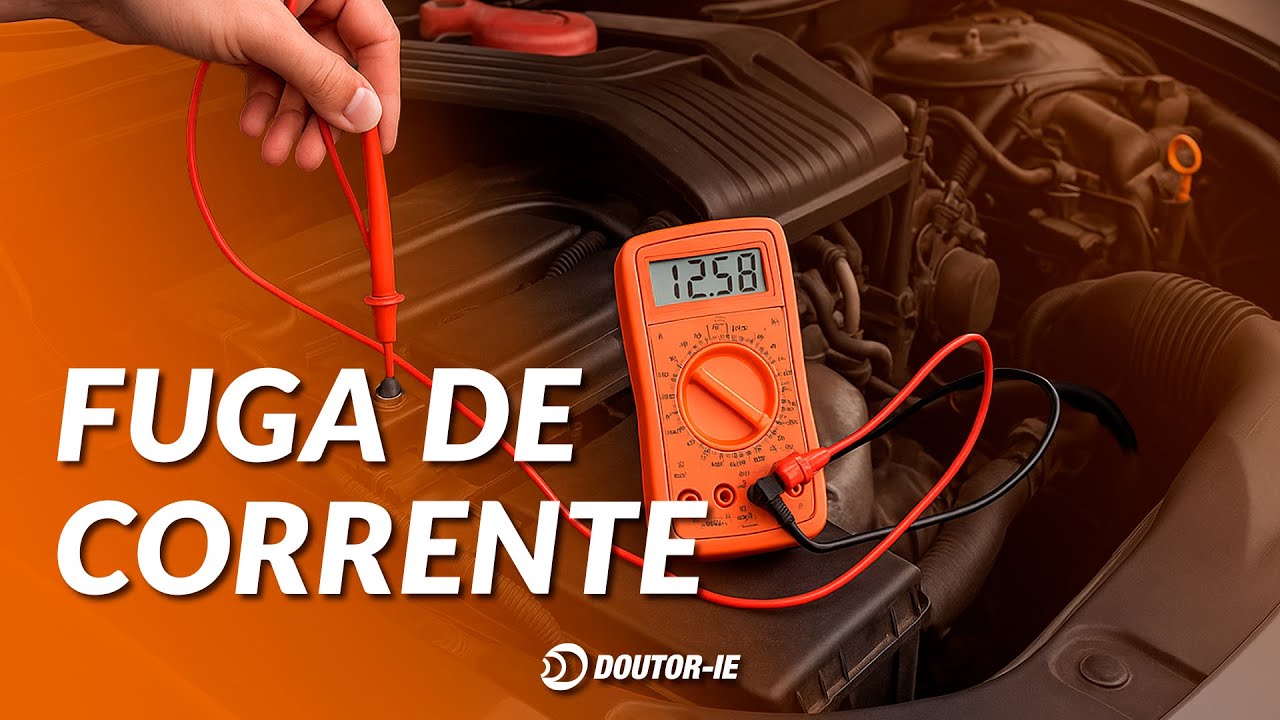 Como medir fuga de corrente da bateria com um multímetro