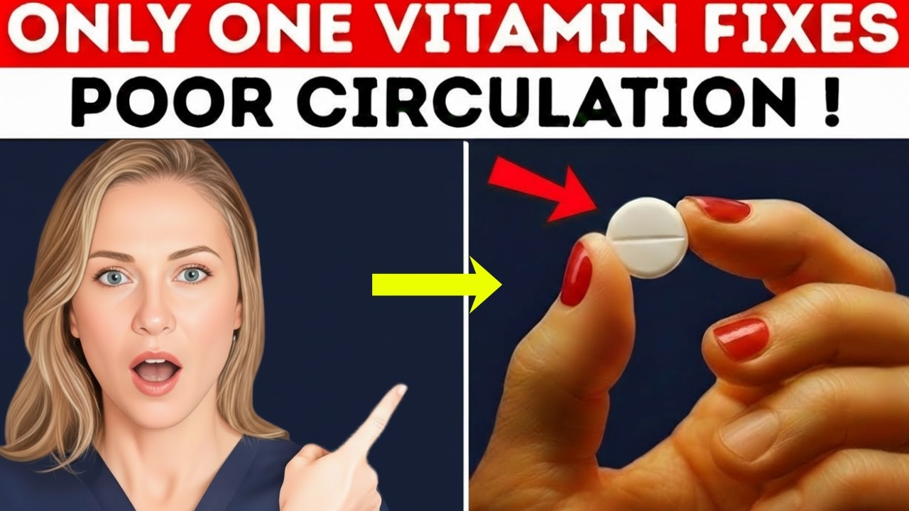 After 60: ONE Vitamin Restores Leg Circulation (NOT Magnesium!)