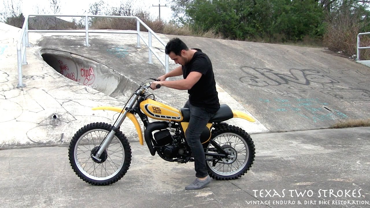 A Beautifully Restored 1976 Yamaha YZ125C