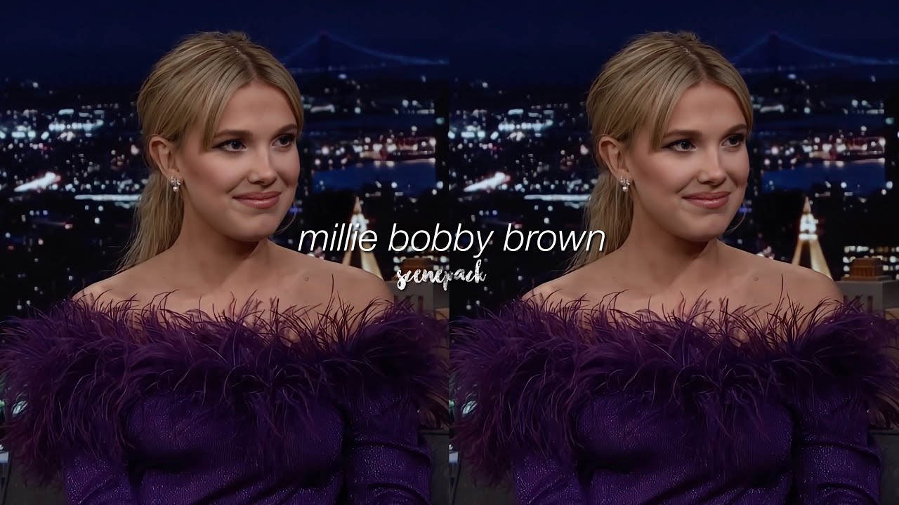 millie bobby brown scenepack [1080p + logoless] (mega link)