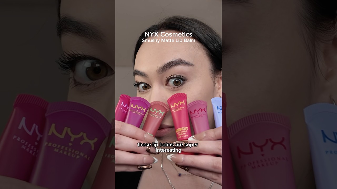 Matte Lip Balms from ​NYX Cosmetics?! #lipswatches #newmakeup