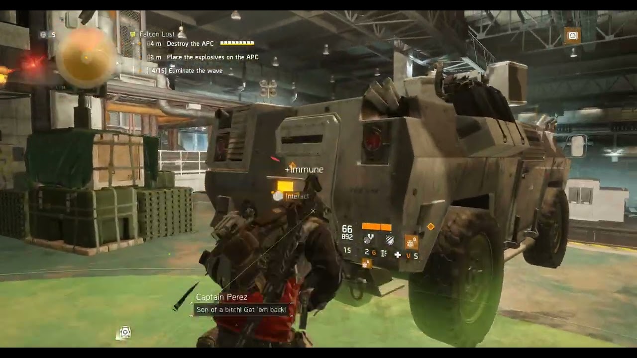 The Division Falcon Lost Heroic Solo